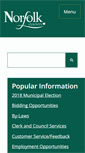 Mobile Screenshot of norfolkcounty.ca